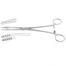 Ulrich Dressing Forcep Curved Stainless Steel, 22.5 cm - 8 3/4"